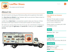 Tablet Screenshot of loefflershoes.com